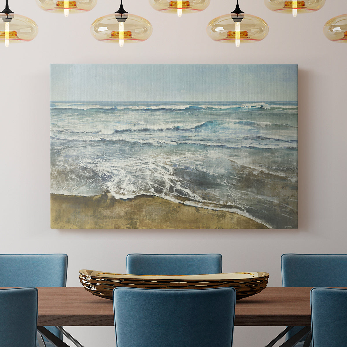 Beachcombing - Canvas Art Print