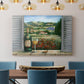 Tuscan White and Poppies - Canvas Art Print