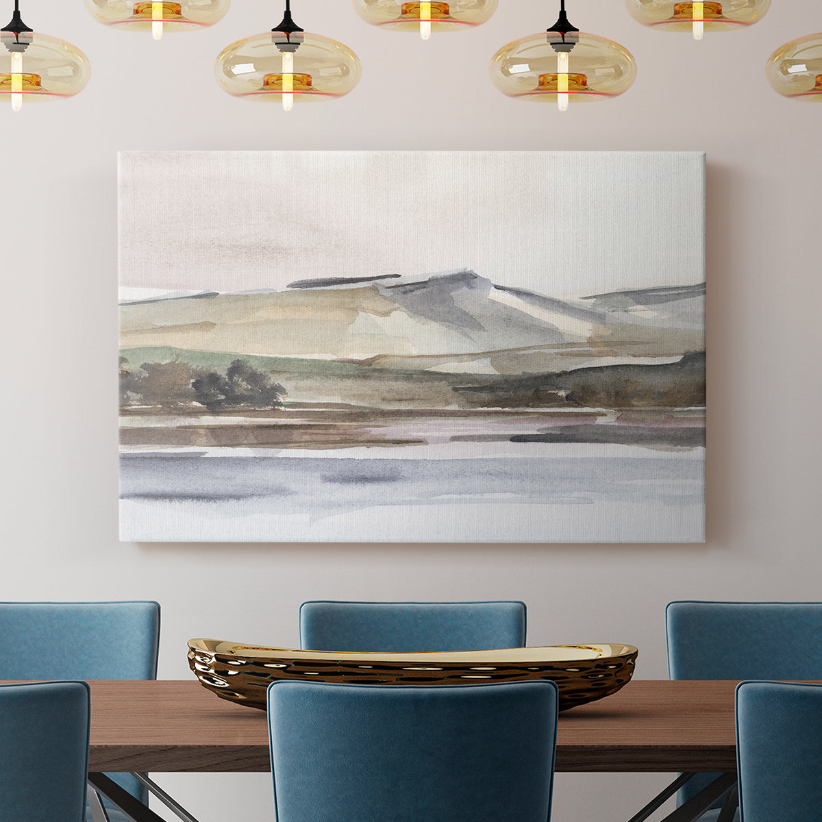 Autumn Mountain Valley I - Canvas Art Print