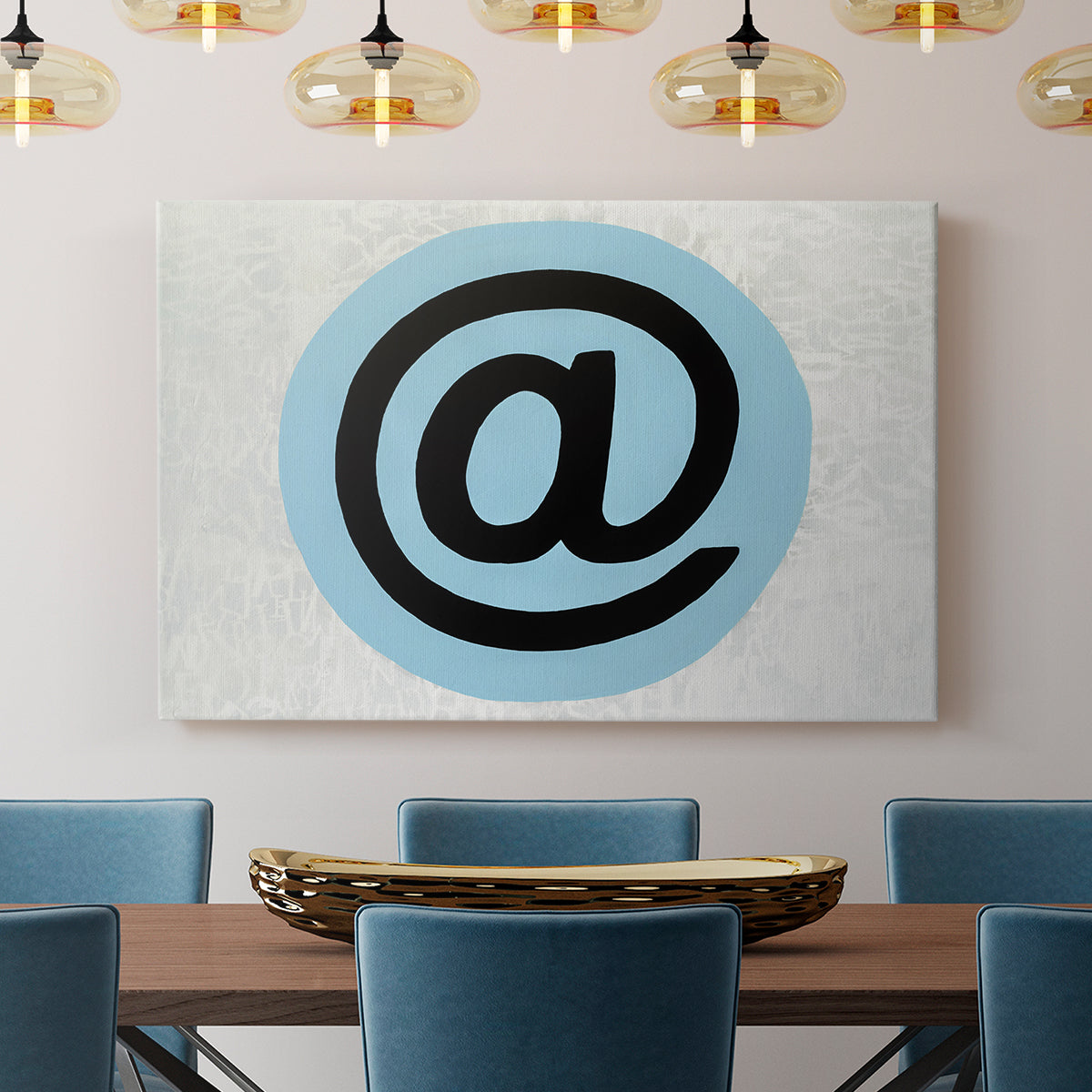 At - Canvas Art Print