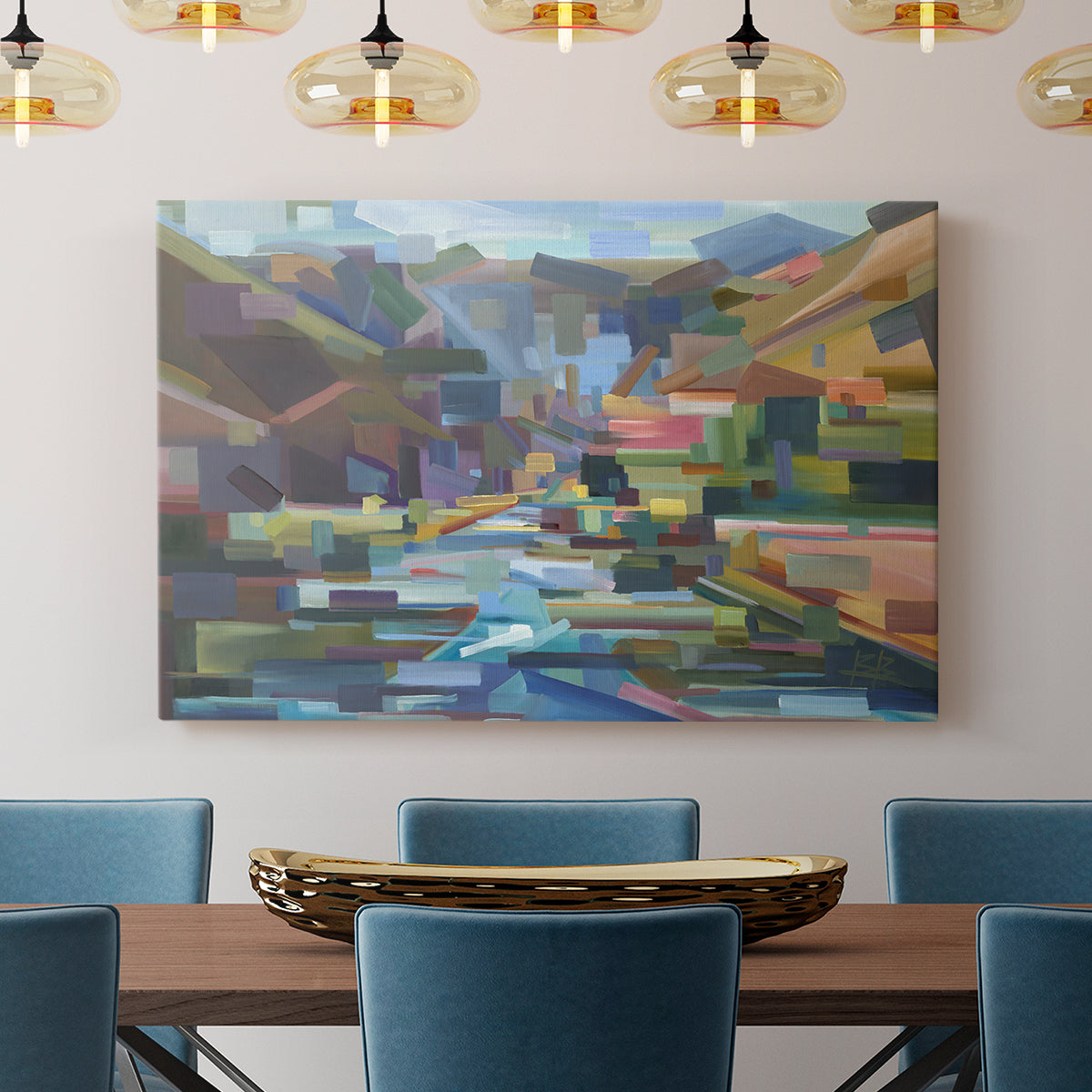 Pieces of Yakima Canyon - Canvas Art Print