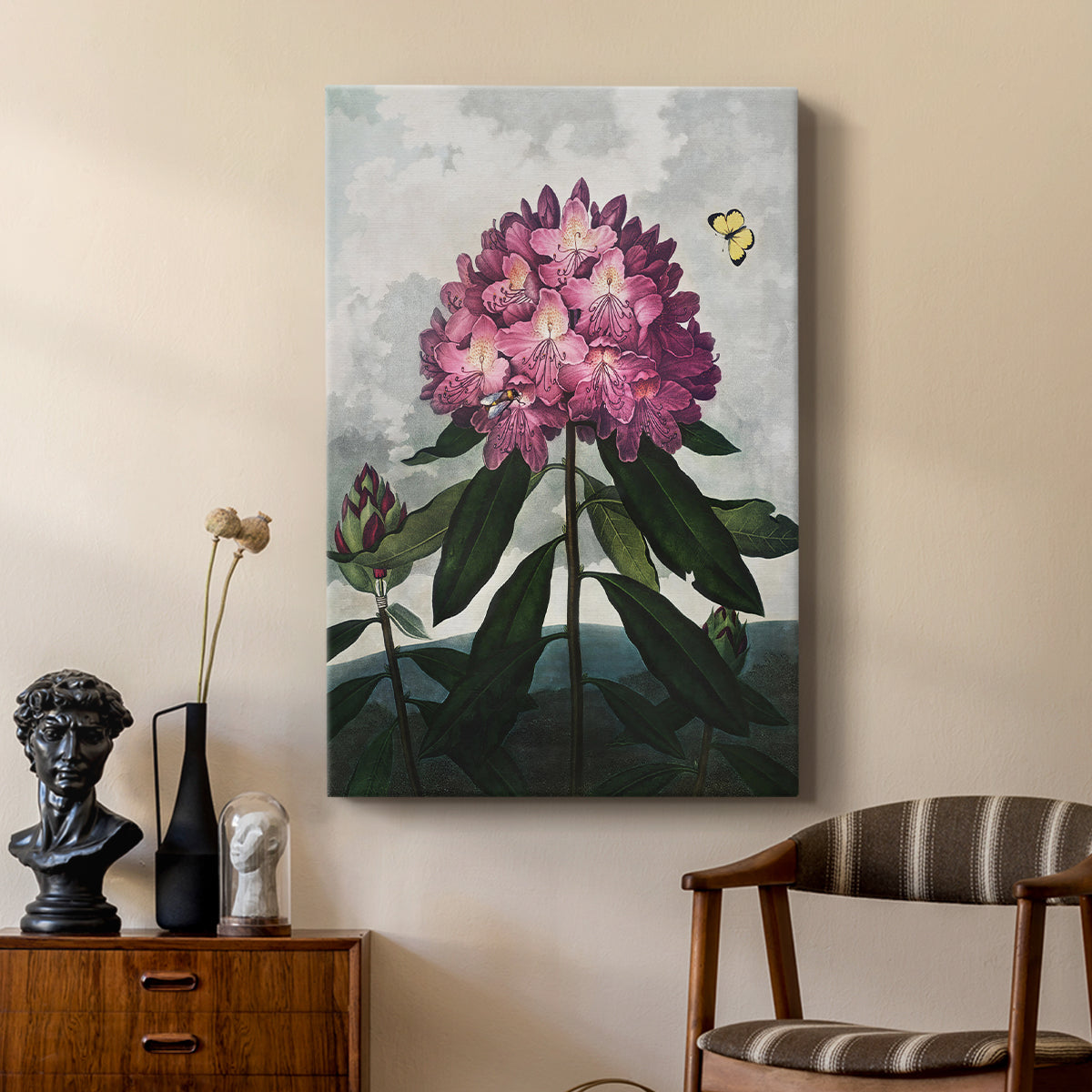 Temple of Flora X - Canvas Art Print