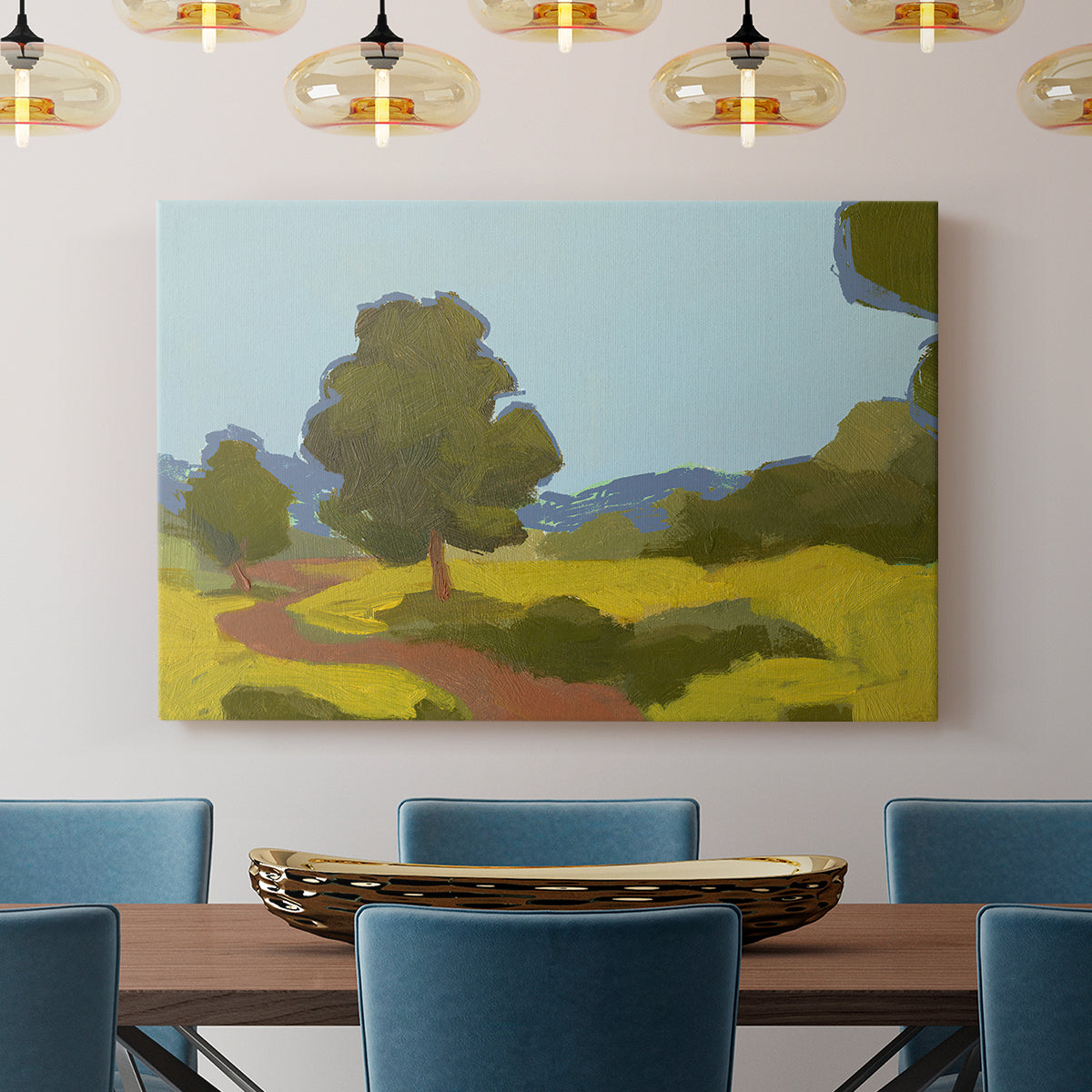 Bright Park I - Canvas Art Print