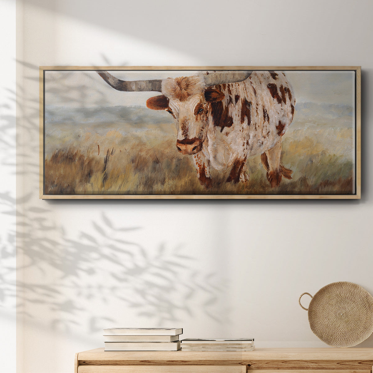 As Time Goes By II - Floater Framed Canvas Print