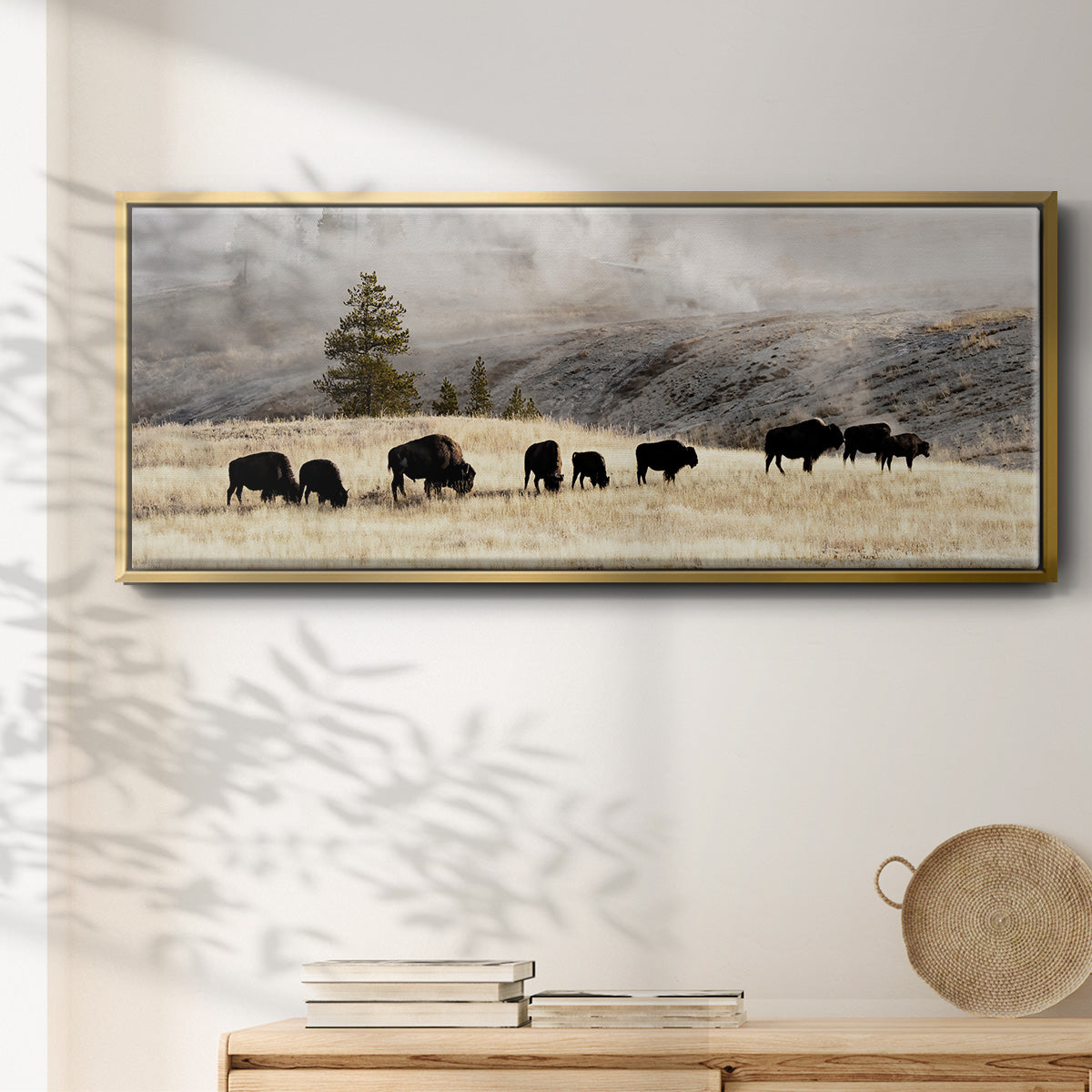 Heading Home - Floater Framed Canvas Print