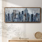 City Mood - Floater Framed Canvas Print