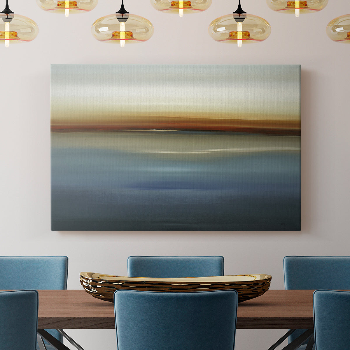 Beside the Blue II - Canvas Art Print