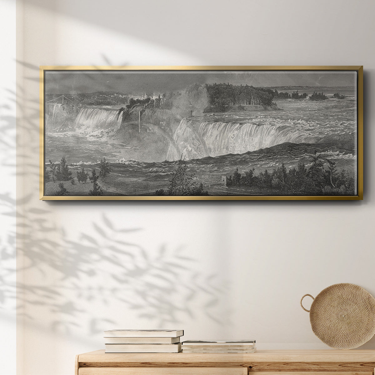 Niagara - Floater Framed Canvas Print
