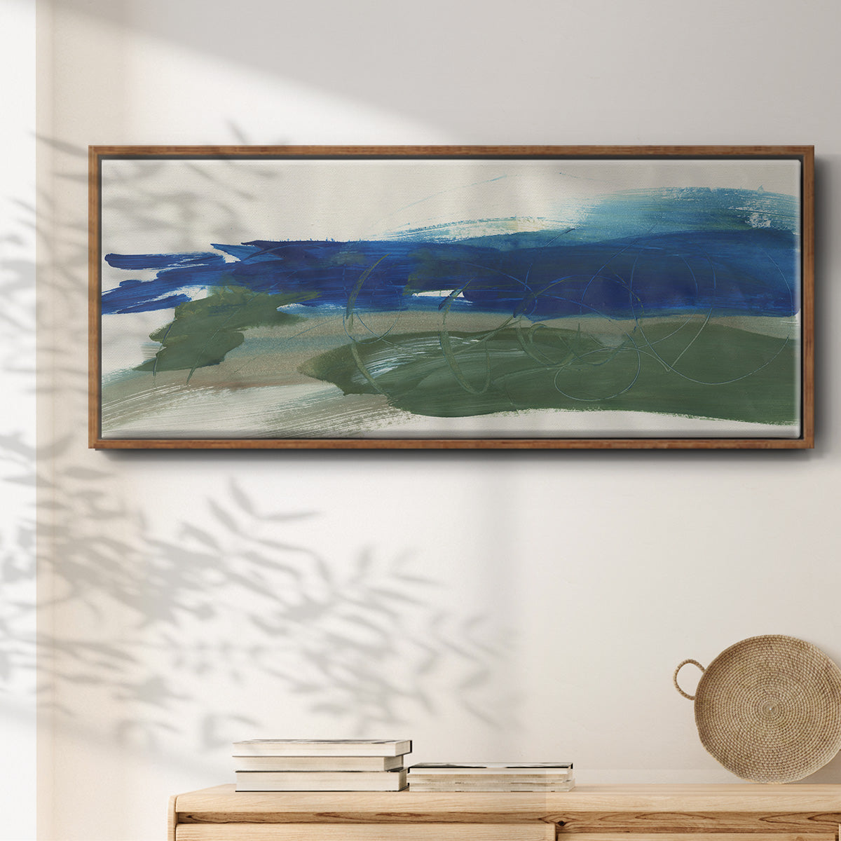 Mirages III - Floater Framed Canvas Print