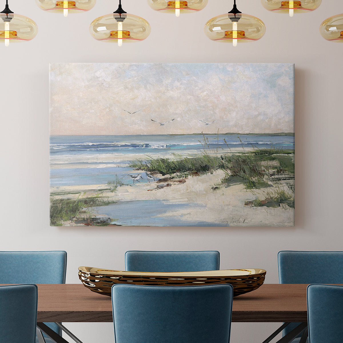 Soft Morning Sea - Canvas Art Print