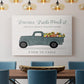 Fresh Sunflowers Truck - Canvas Art Print