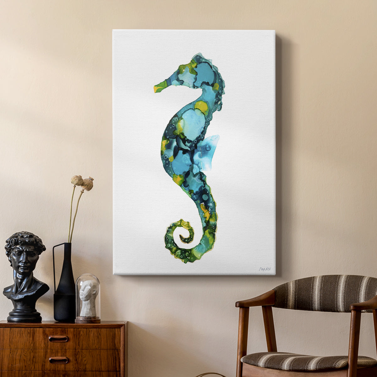 Seahorse - Canvas Art Print