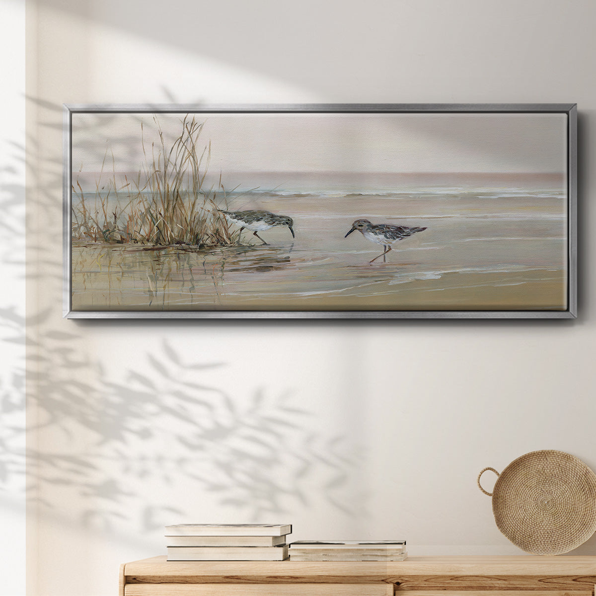 Early Risers I - Floater Framed Canvas Print
