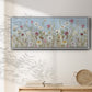 Meadow Spring Blooms - Floater Framed Canvas Print