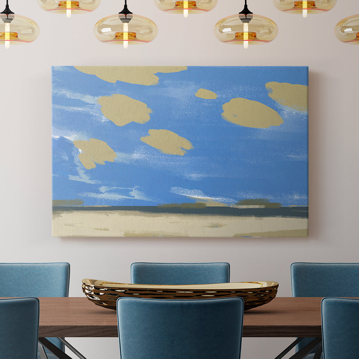 Textured Beachscape I - Canvas Art Print