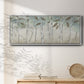 Rain Soft Woods - Floater Framed Canvas Print