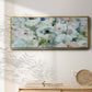 Blooming Softly - Floater Framed Canvas Print