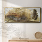 Gold on the Rise I  - Floater Framed Canvas Print