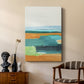 Aqua and Orange I - Canvas Art Print