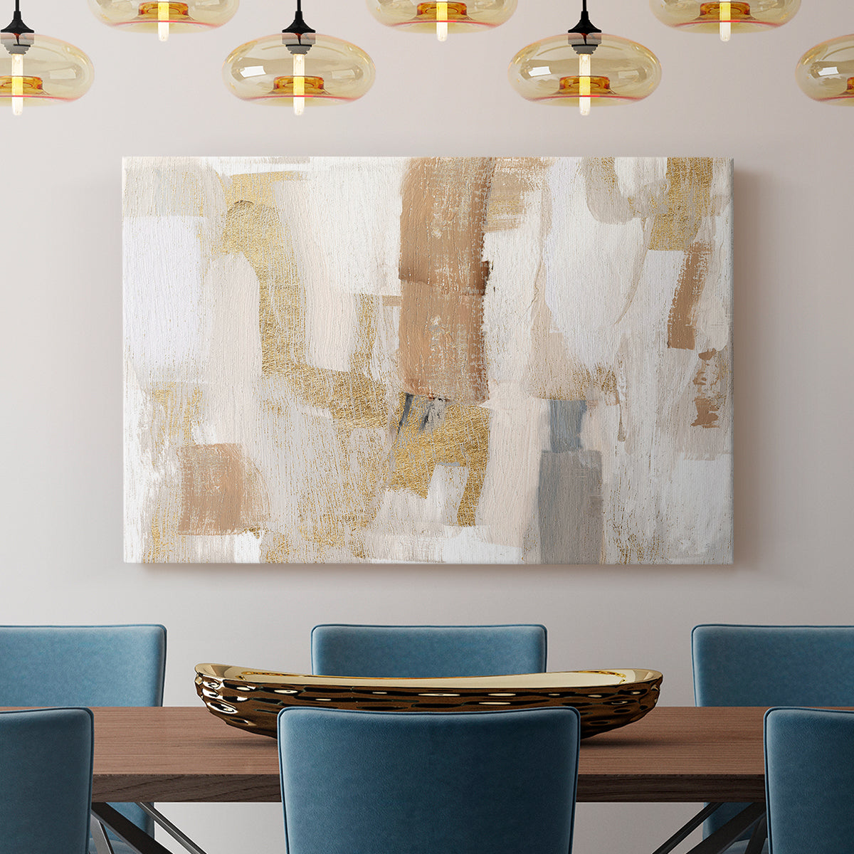 Gold Quartz I - Canvas Art Print