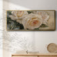 La Roseraie I - Floater Framed Canvas Print