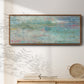 Pastel Watergarden - Floater Framed Canvas Print