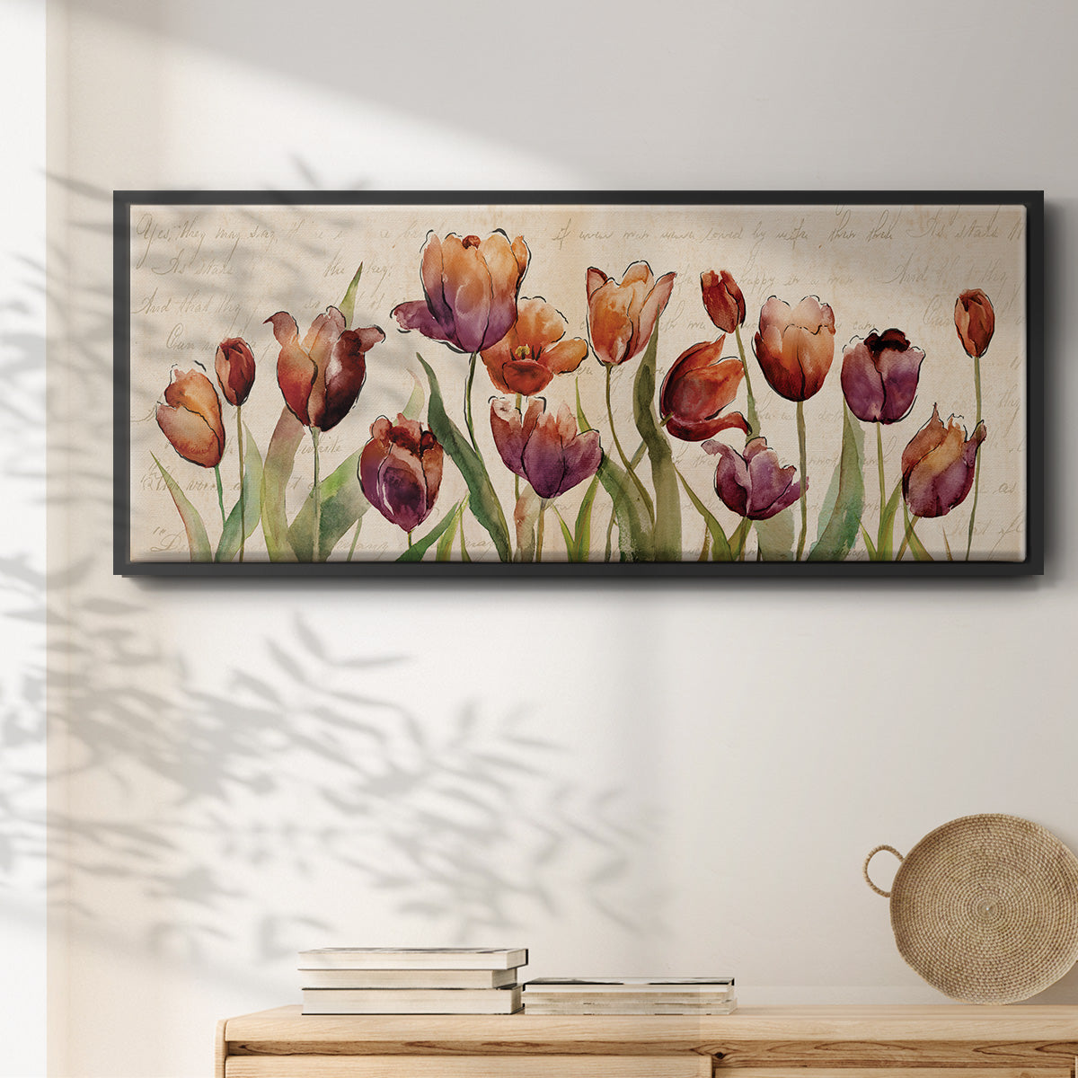 Bow to Summer II - Floater Framed Canvas Print