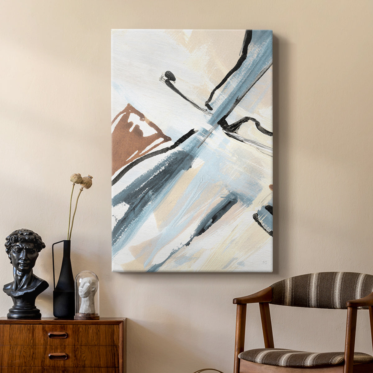 Dancing Wind Revisit I - Canvas Art Print