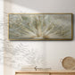 Macro Dandelion IV - Floater Framed Canvas Print
