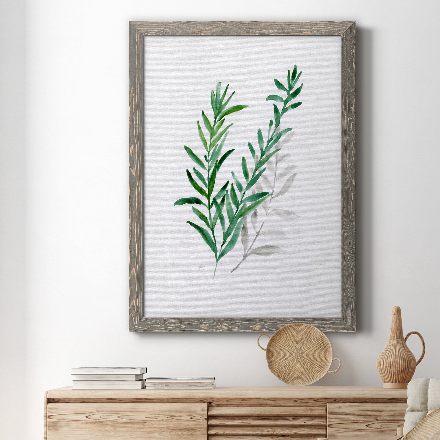 Freshly Picked II - Premium Canvas Framed in Barnwood - Ready to Hang