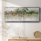 Subtle Meadow Reflections - Floater Framed Canvas Print