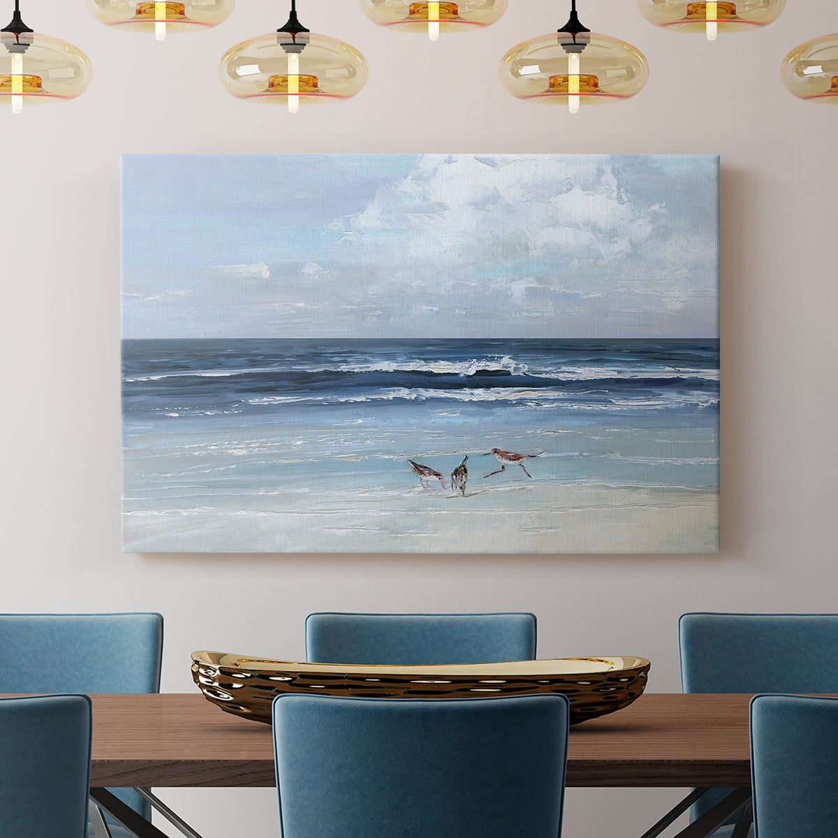 Beach Trio - Canvas Art Print