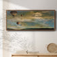 Sunset Rendezvous - Floater Framed Canvas Print