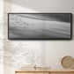 Black & White Water Panel VI - Floater Framed Canvas Print