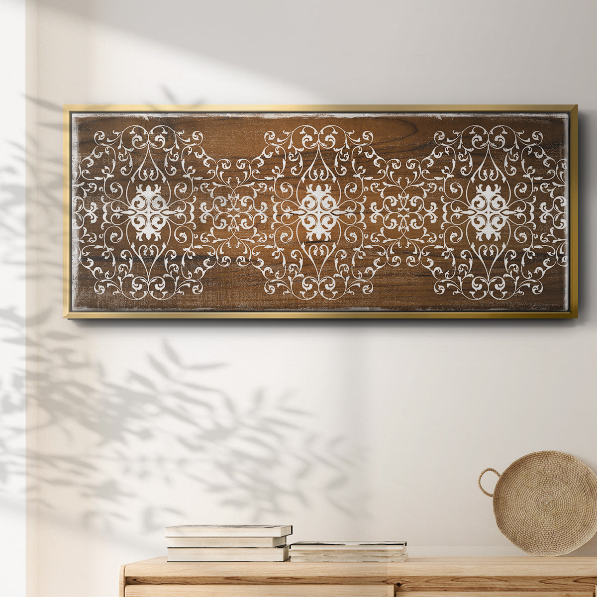 Boho Panel - Floater Framed Canvas Print