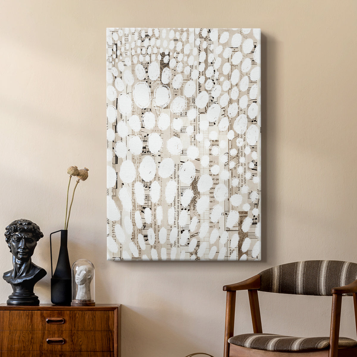 Vintage Pattern I - Canvas Art Print