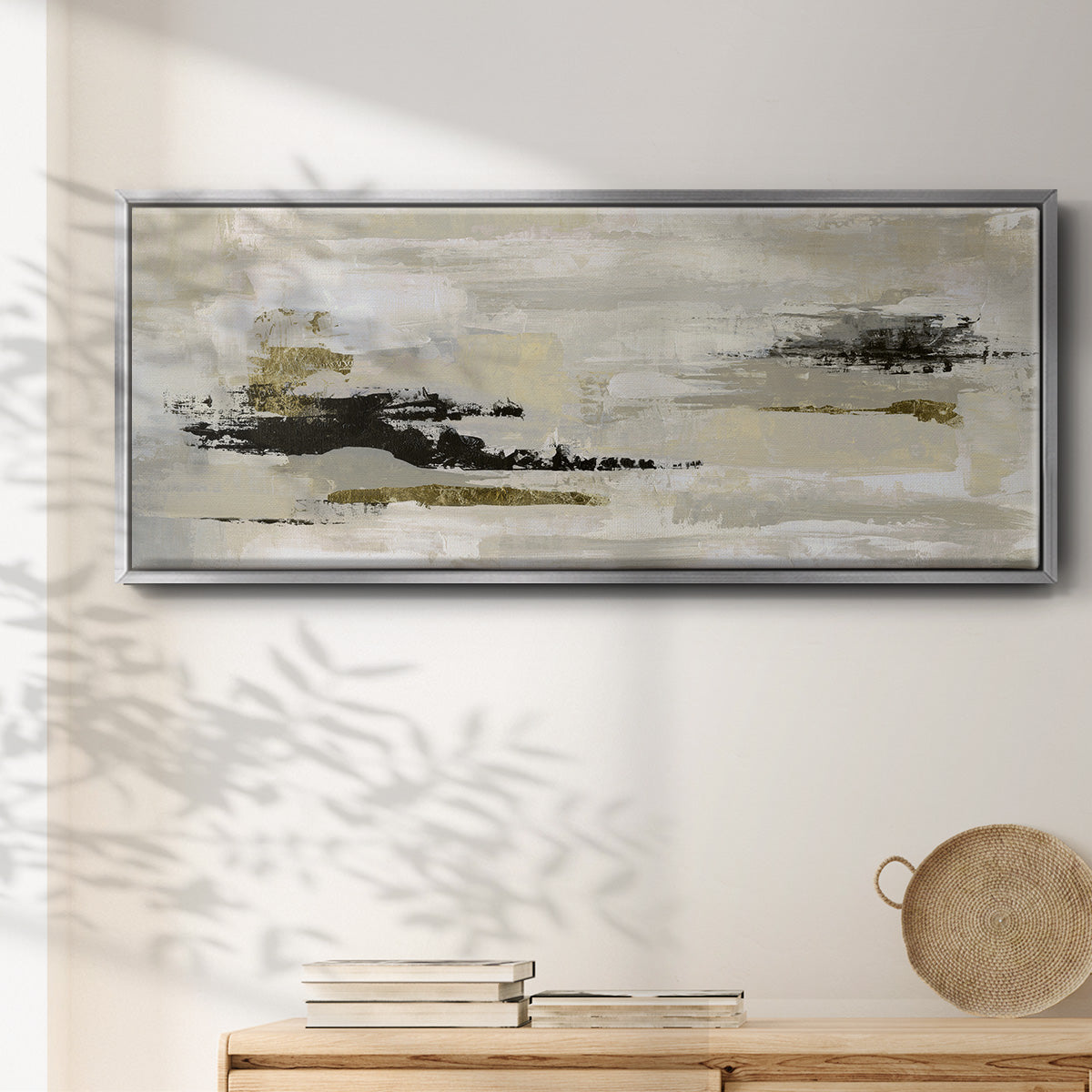 Summer Saffron - Floater Framed Canvas Print