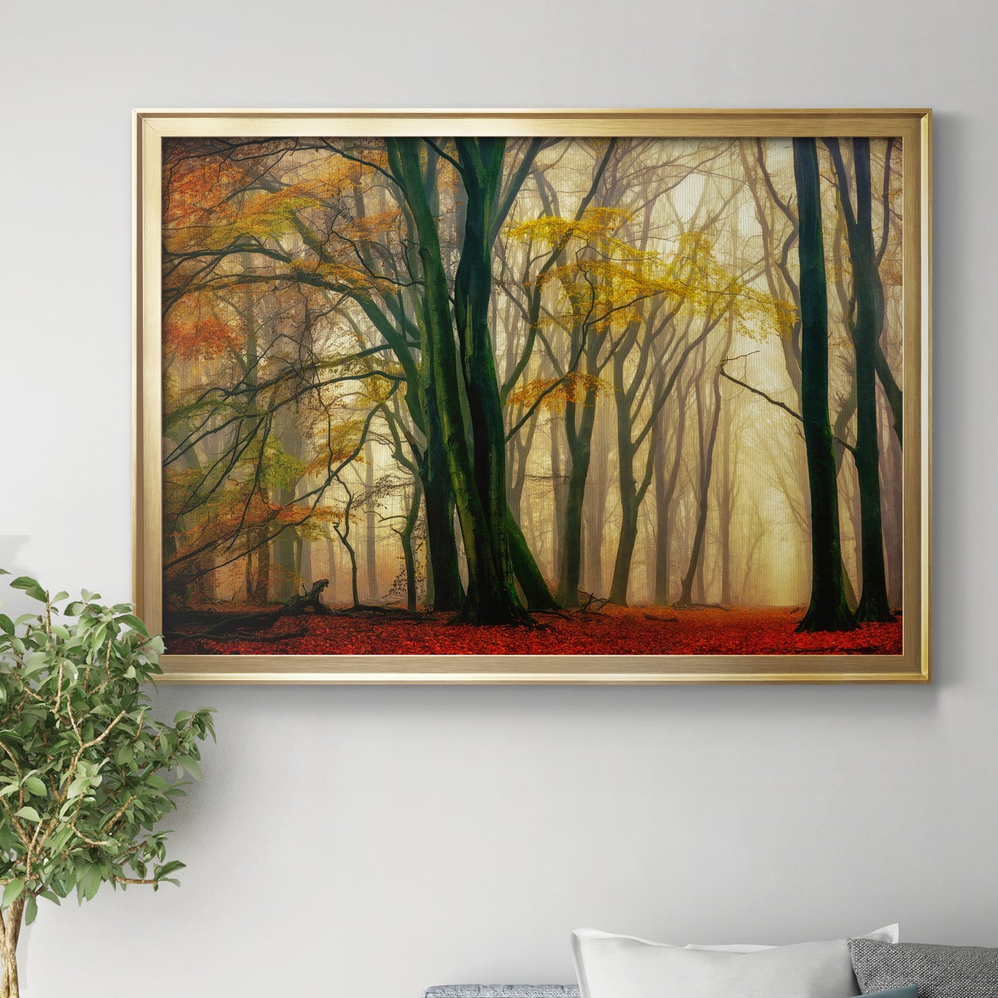 In Love with Fall Premium Classic Framed Canvas - Ready to Hang