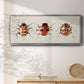 Ladybug Display II - Floater Framed Canvas Print