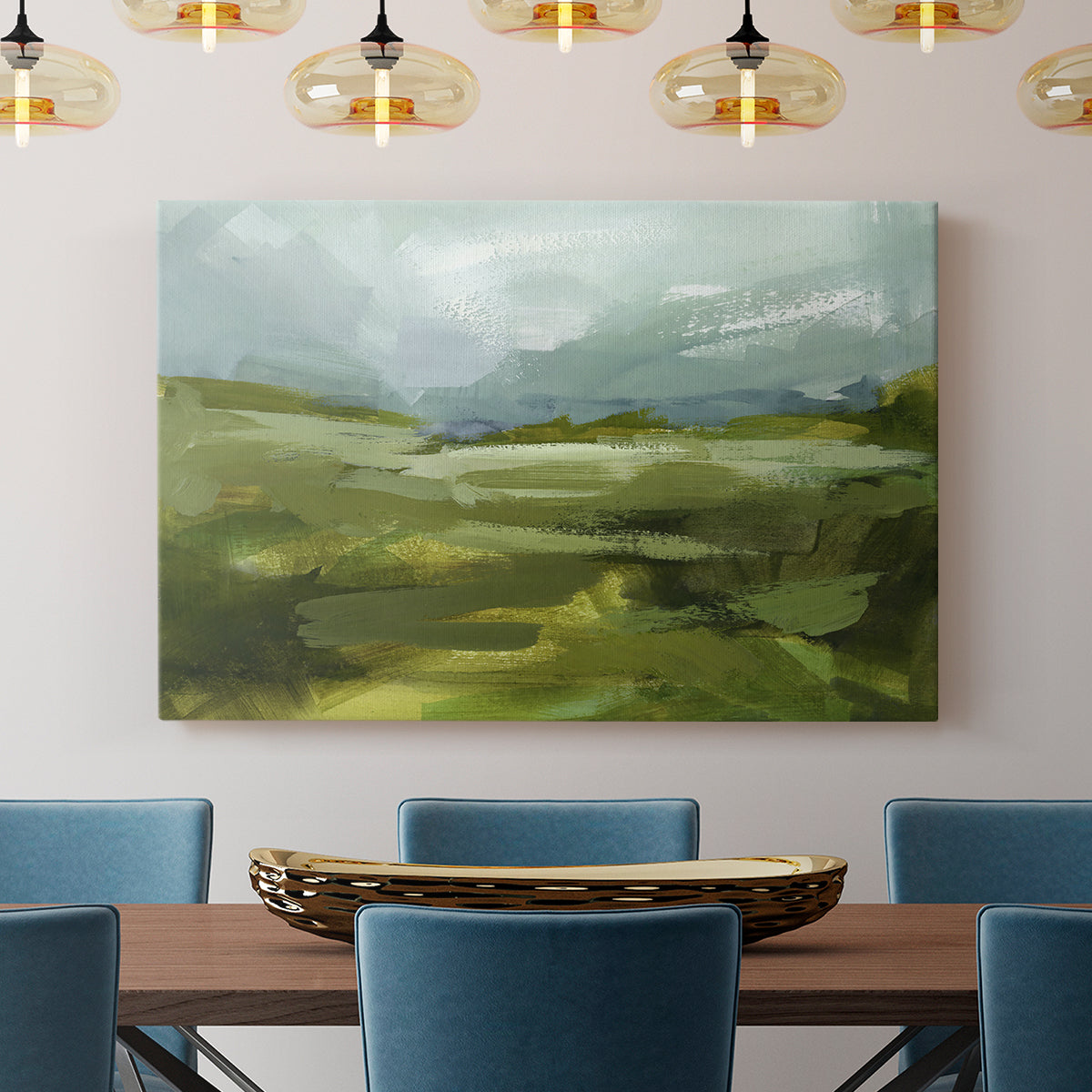 Emerald View II - Canvas Art Print