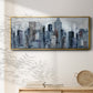City Mood - Floater Framed Canvas Print