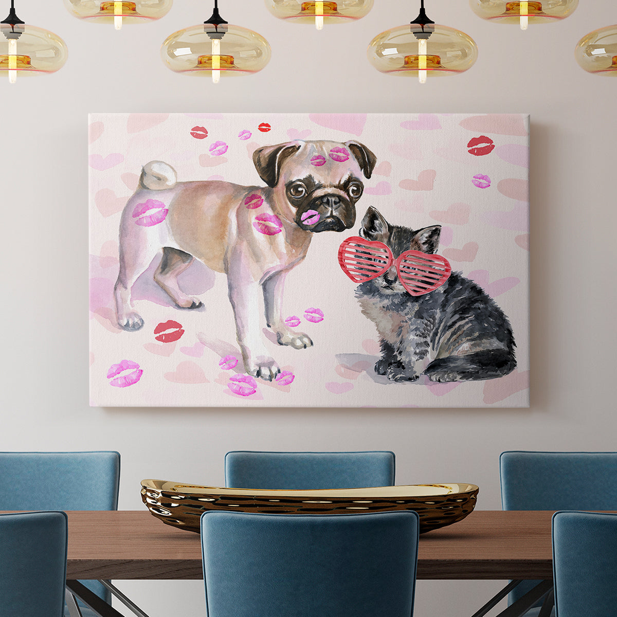 Cute Couture Collection A - Canvas Art Print