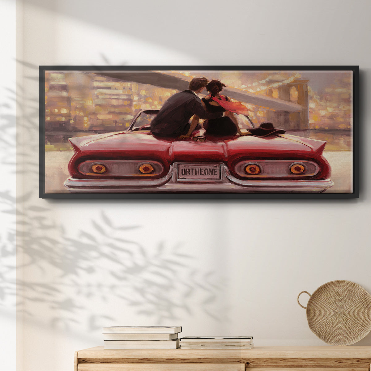 You Are The One - Floater Framed Canvas Print