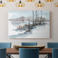 Winter Stream Watercolor I - Canvas Art Print