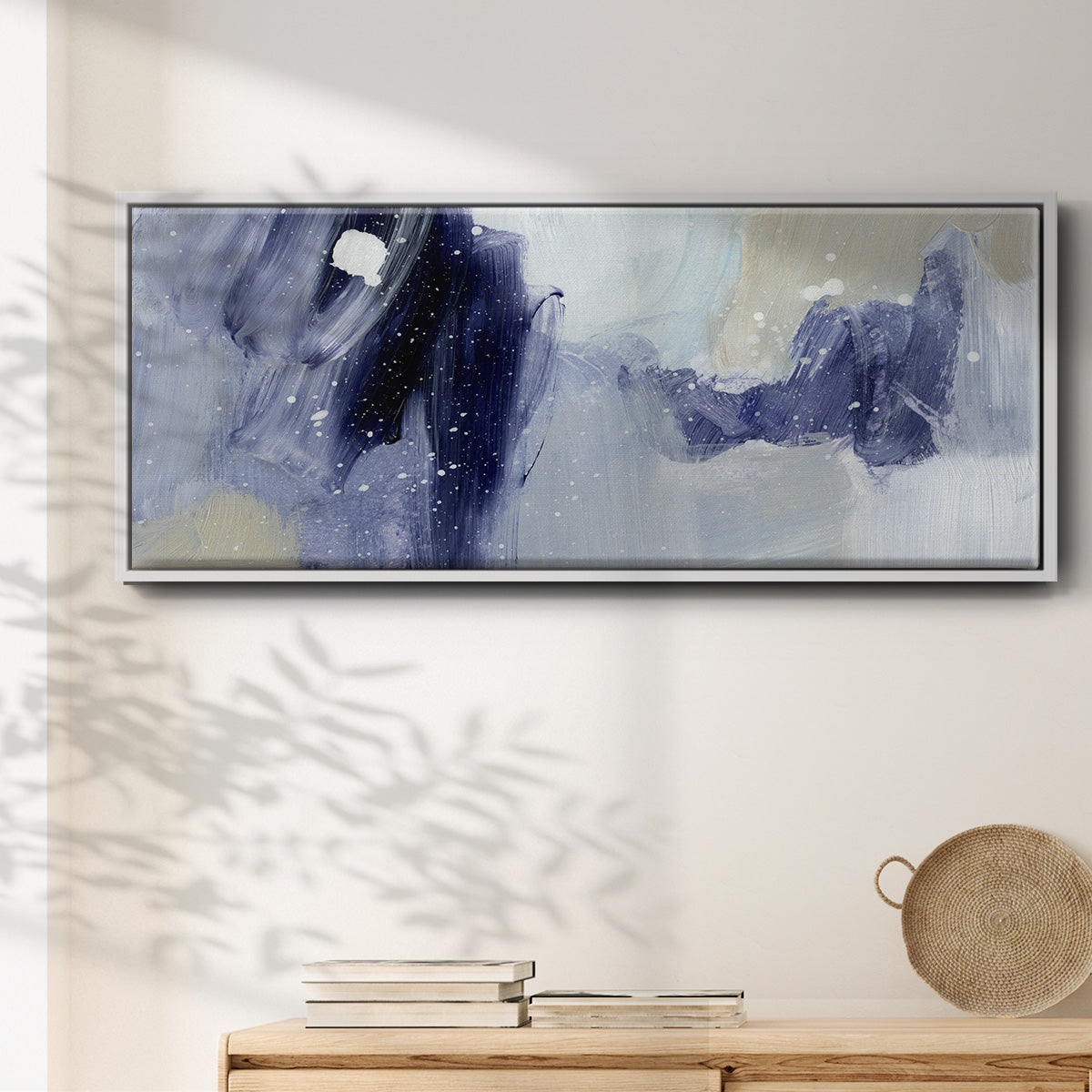 Sky Break I - Floater Framed Canvas Print
