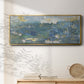 Sparkling Sea I - Floater Framed Canvas Print