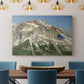 Vermillion Ascent - Canvas Art Print