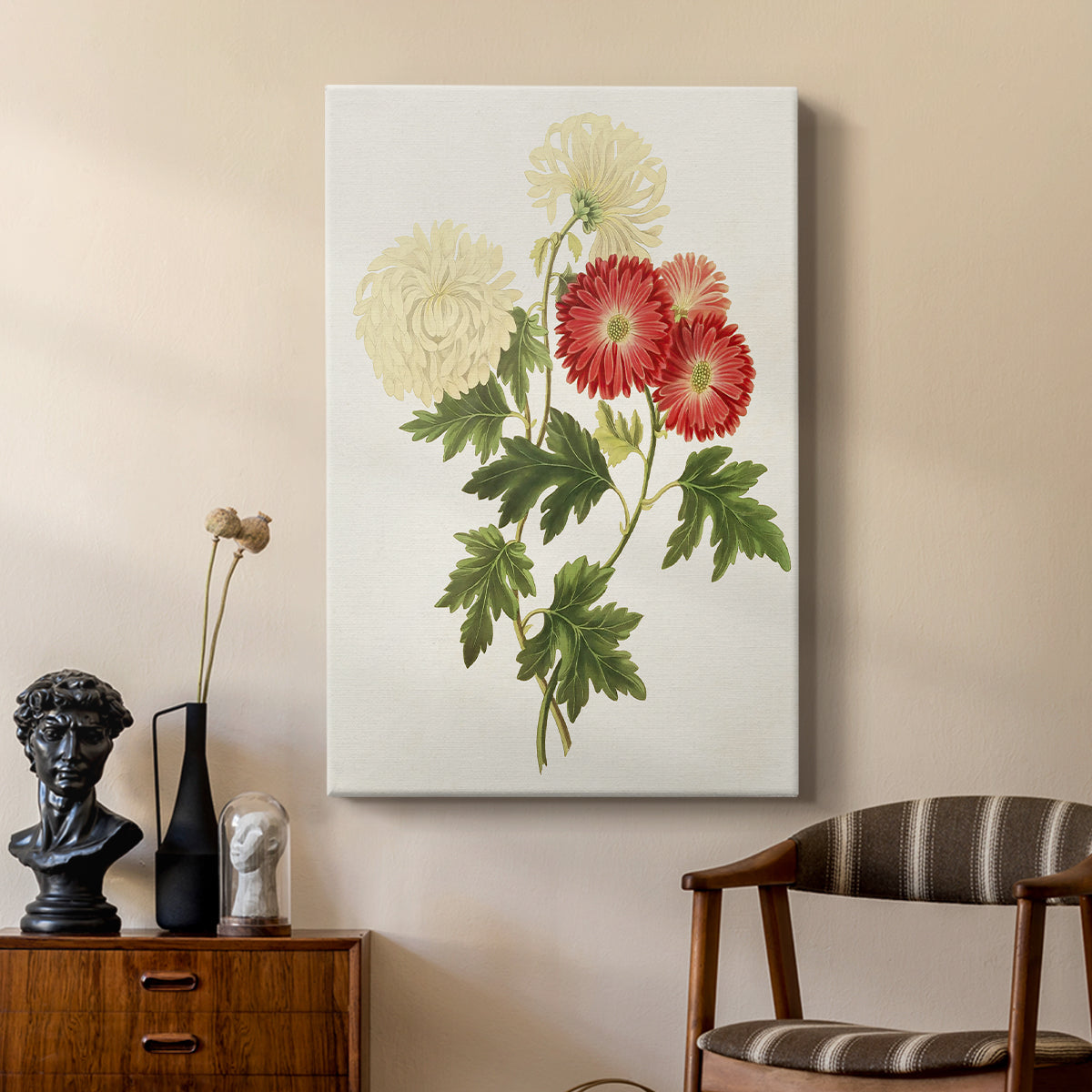 Flowers of the Seasons I - Canvas Art Print