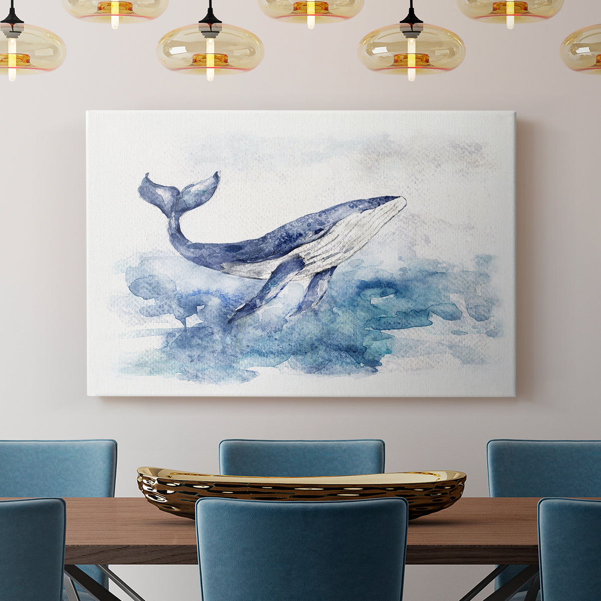 Beautiful Breach - Canvas Art Print