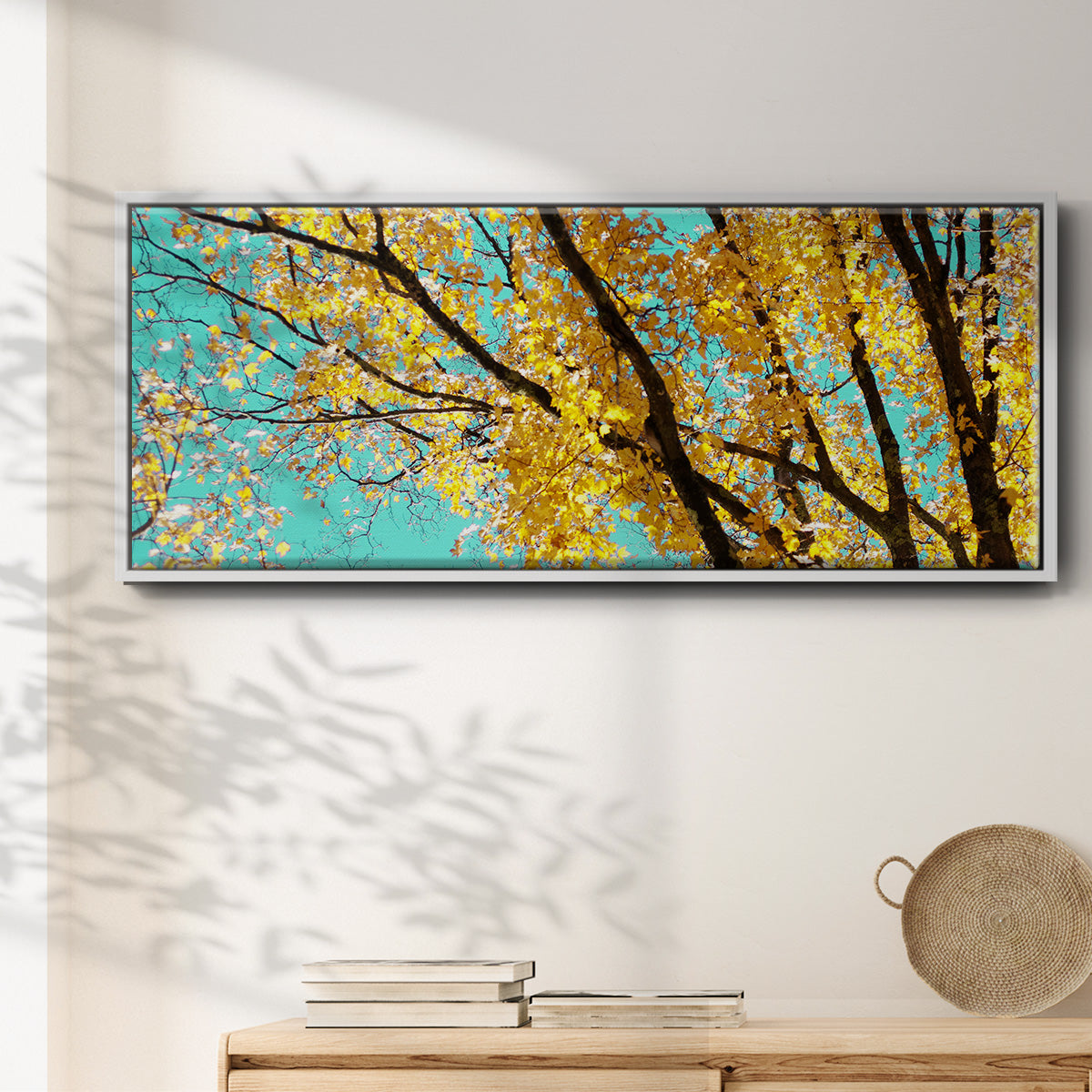 Autumn Tapestry IV - Floater Framed Canvas Print
